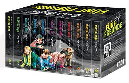 Fünf Freunde - Sammeledition. Alle 21 original Abenteuer im Schmuckschuber - plus acht Kurzgeschichten!: Mit Serienpreisvorteil: 11 Bände à € 5,00 für nur € 49,99
