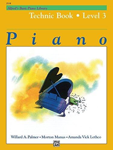 Alfred's Basic Piano Library - Technic Book 3: Learn How to Play with This Esteemed Piano Method