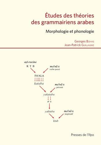 Etudes Des Theories Des Grammairiens Arabes, Morphologie Et Phonologie (Publications de lInstitut Francais de Damas, 302)