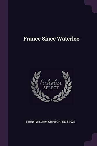 France Since Waterloo