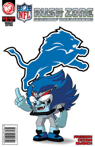 NFL Rush Zone: Season of the Guardians 1: Detroit Lions: Variant Edition