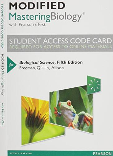 Biological Science [with Modified MasteringBiology Access Code]