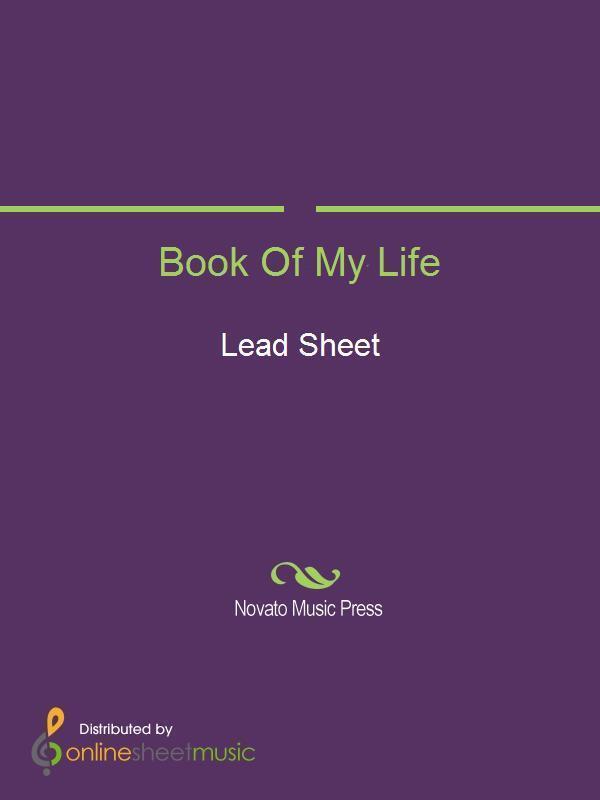 Book Of My Life Sheet Music