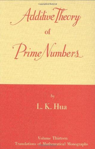 Additive Theory of Prime Numbers