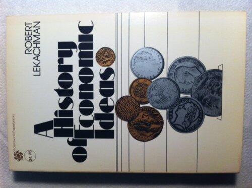 A History of Economic Ideas