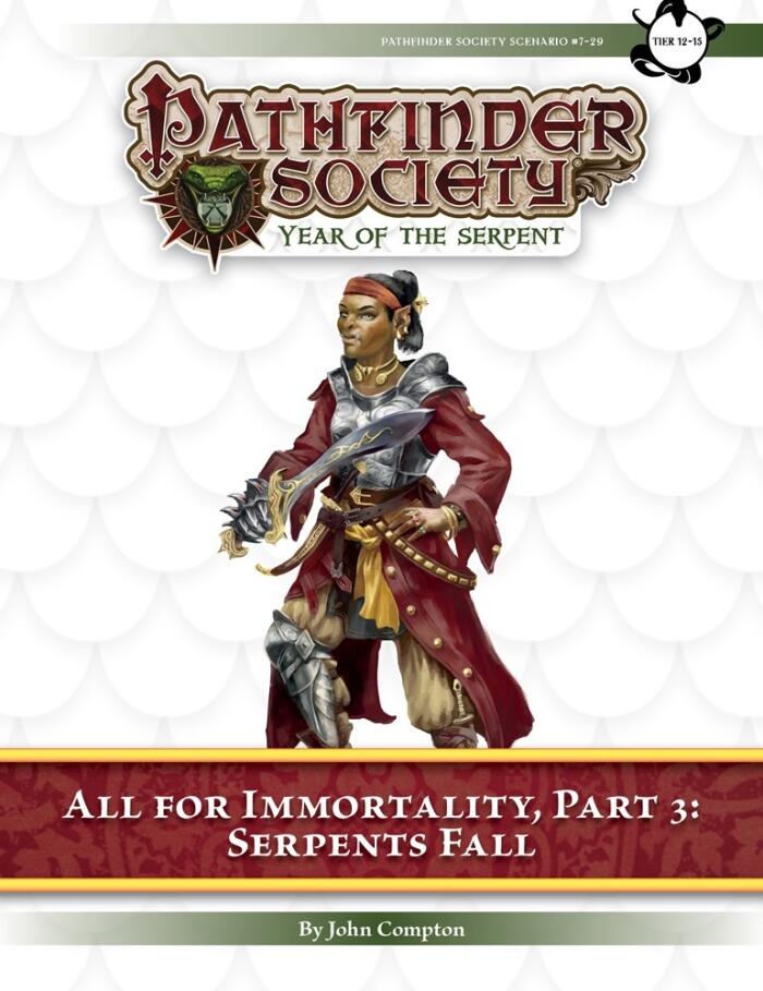 Pathfinder Society Scenario #7-29: Serpents Fall