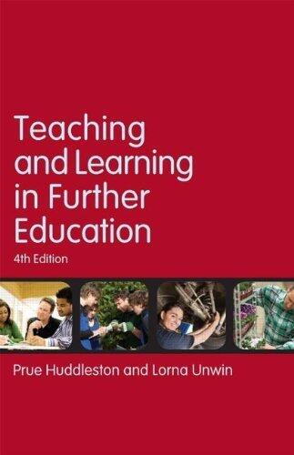 Teaching and Learning in Further Education: Diversity and change