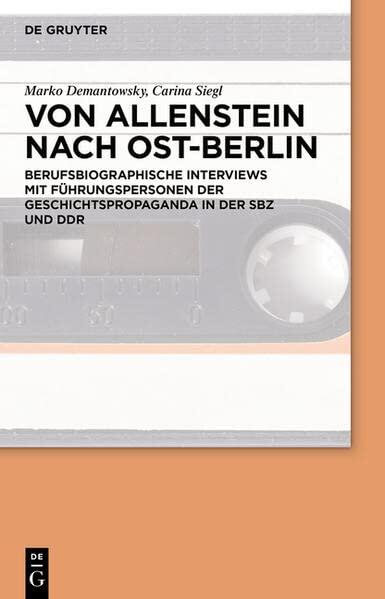 DDR-Geschichtspropagandisten: Berufsbiographische Interviews (1997–2001)