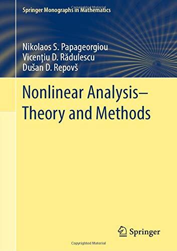 Nonlinear Analysis (Theory and Methods)