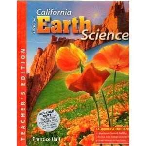 Focus on Earth Science - California, Teacher's Edition