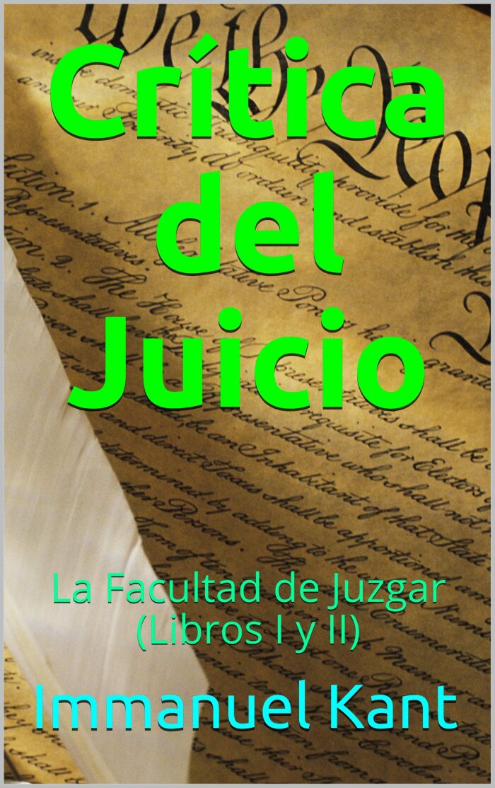 Crítica del Juicio: La Facultad de Juzgar