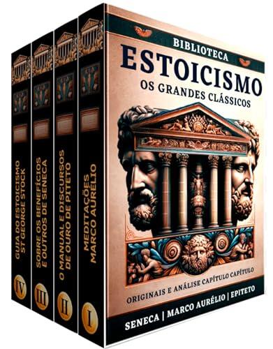 Biblioteca Estoicismo Grandes Clássicos: Diálogos com os Mestres: Sêneca, Epiteto e Marco Aurélio