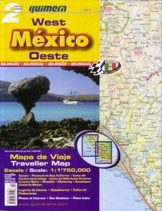 Mexico West Traveller Map by Quimera