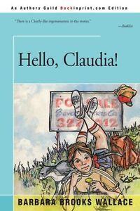 Hello, Claudia!