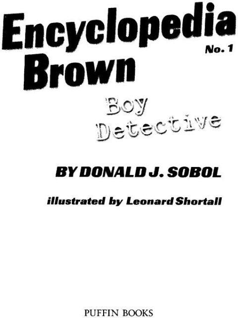 Encyclopedia Brown, Boy Detective