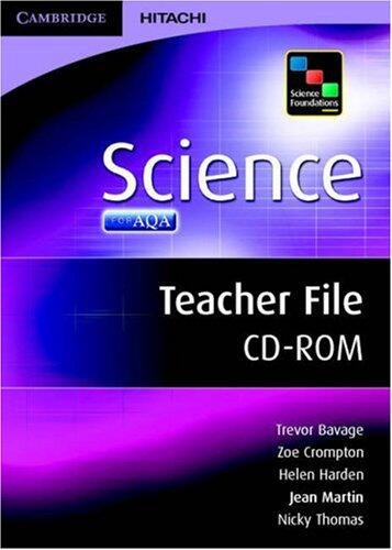 Science Foundations Science Teacher File CD-ROM