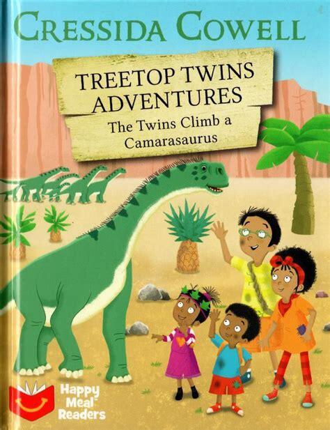 The Twins Climb a Camarasaurus