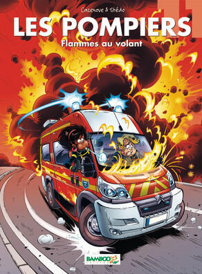 Flammes au volant
