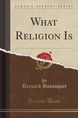 What Religion Is