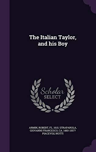 The Italian Taylor, and his Boy