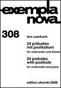 24 Preludes with Postlude Cello and Piano
