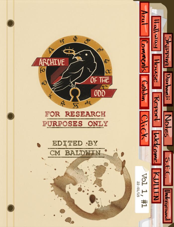 Archive of the Odd Issue #1: For Research Purposes Only