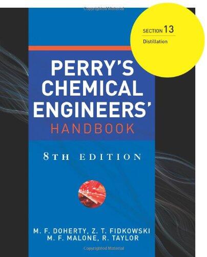 Perry's Chemical Engineers' Handbook 8/E Section 13:Distillation