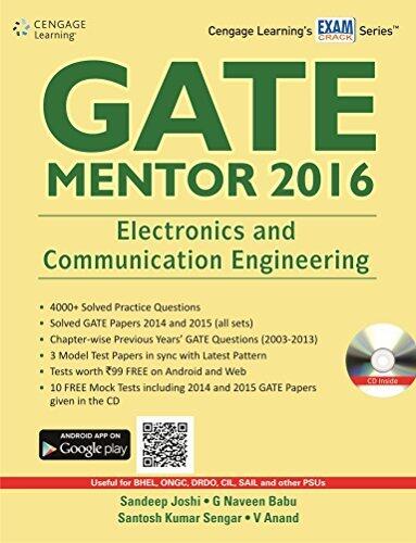 Gate Mentor 2016: Electronics And Communication Engineering, 1/E