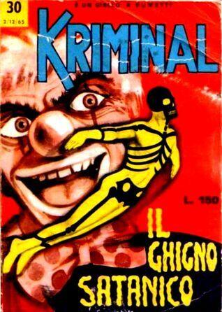 Kriminal n. 30:  Il ghigno satanico