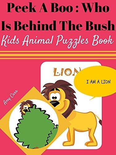 Kids Animal Puzzles : Peek A Boo Who Is Behind The Bush