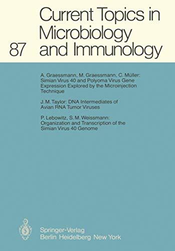 Current Topics in Microbiology and Immunology, Volume 87