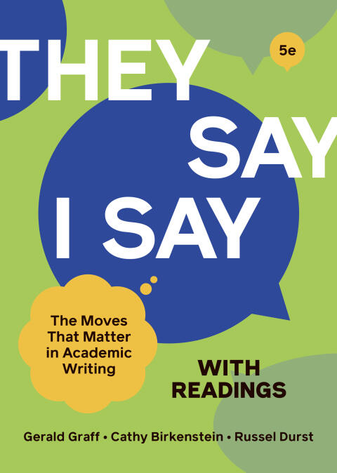 'They Say / I Say' with Readings
