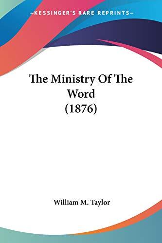 The Ministry Of The Word