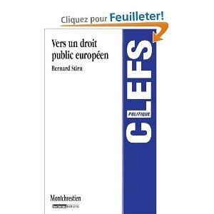 Vers un droit public européen