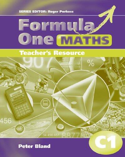Formula One Maths C1