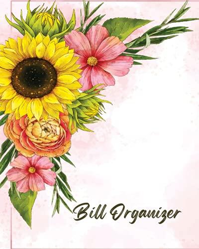 Bill Organizer: Monthly Bill Organizer .bill organizer payment tracker, 8/10