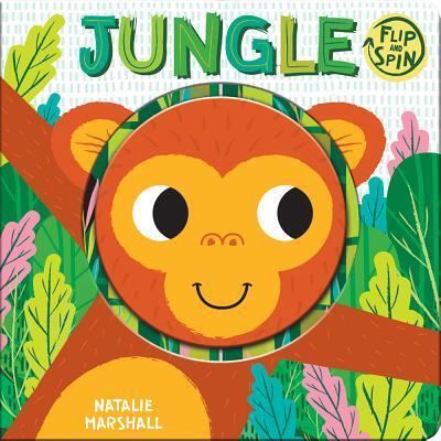 Jungle: Match the Jungle Animals in this Interactive Board Book with Spinner
