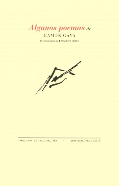 Algunos poemas de Ramón Gaya