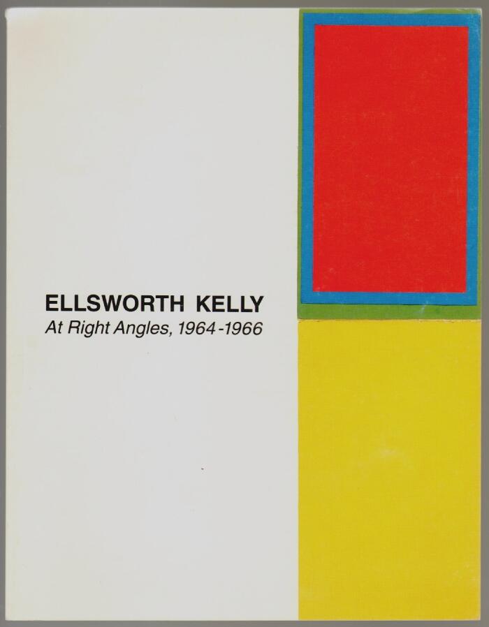 Ellsworth Kelly - At Right Angles, 1964 - 1966