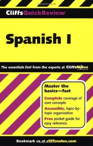 Spanish: Level 1 (Cliffs Quick Review)