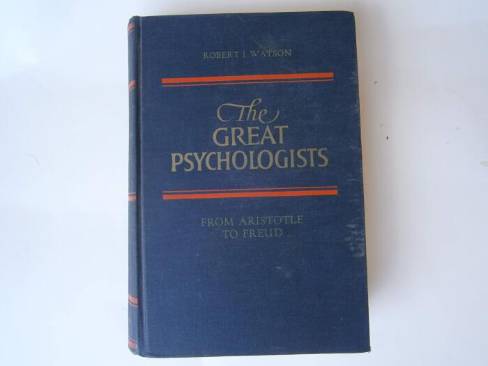 The Great Psychologists