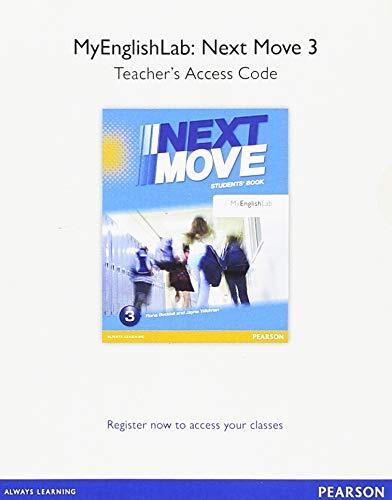 NEXT MOVE SPAIN 3 MYENGLISHLAB TEACHERS ACCESS CARD