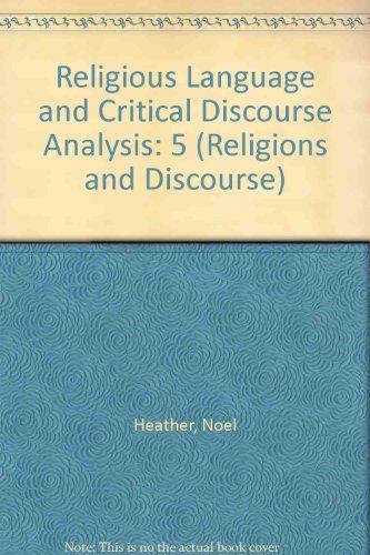 Religious Language and Critical Discourse Analysis: Ideology and Identity in Christian Discourse Today