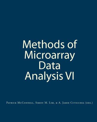 Methods Of Microarray Data Analysis VI