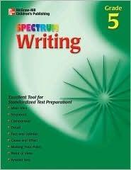 Spectrum Writing, Grade 5