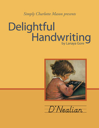 Delightful Handwriting Copybook: D'Nealian