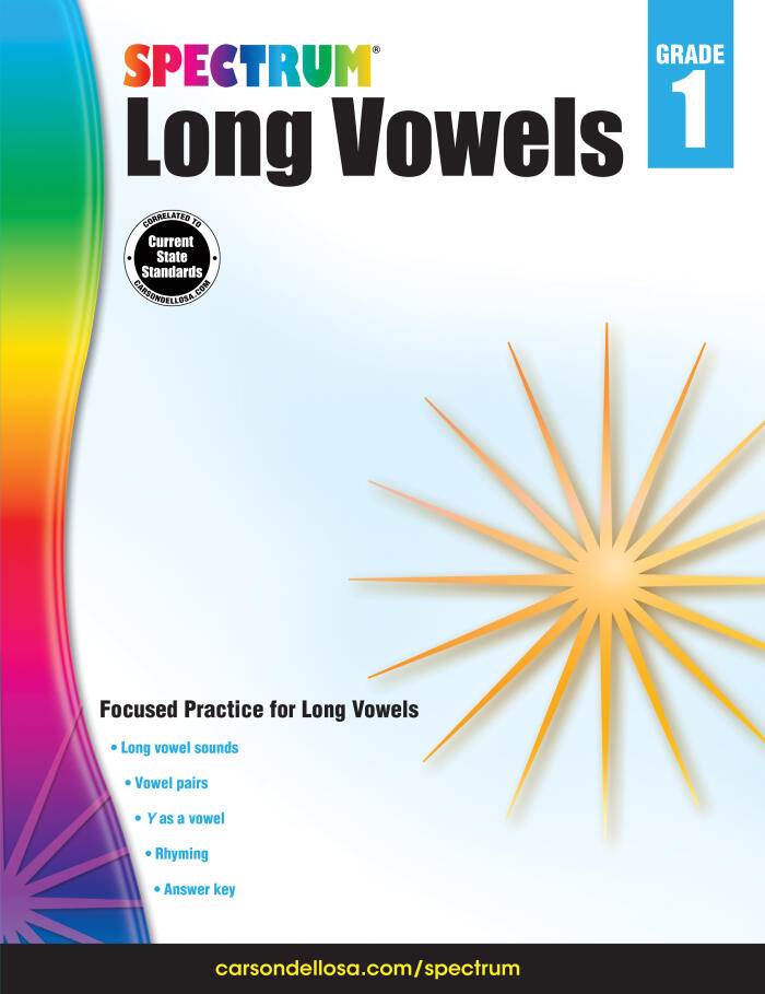 Spectrum - Long Vowels, Grade 1