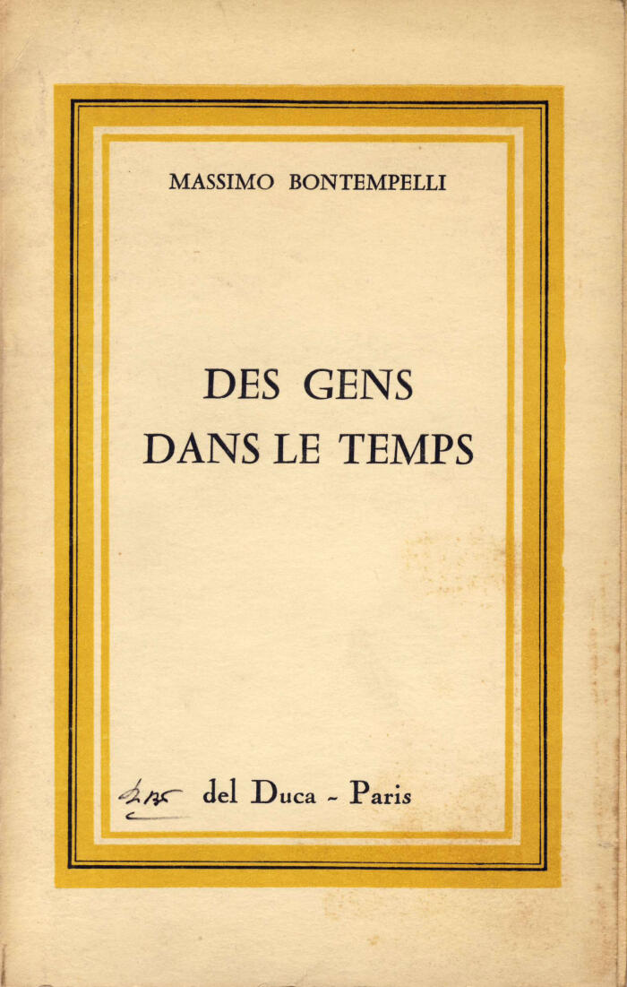 Des gens dans le temps