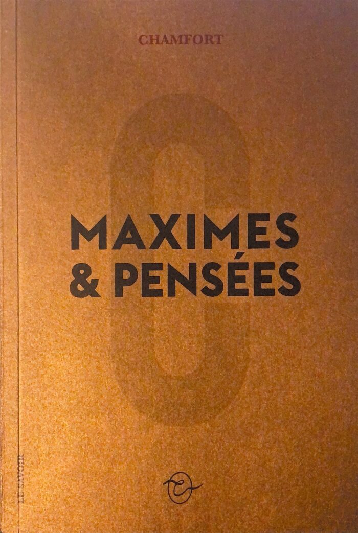 Maximes et pensées