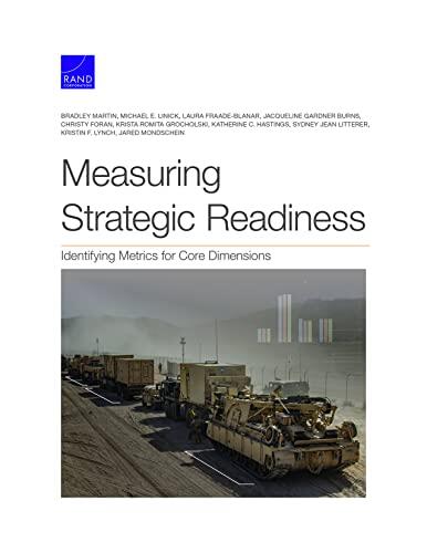 Measuring Strategic Readiness: Identifying Metrics for Core Dimensions